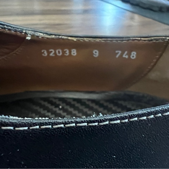 Michael Toschi Berta Split Toe Shoes Black/ Blue Sole - Picture 5 of 7